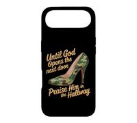 Carcasa para iPhone Air Praise God In Hallway Until He Opens Next Door -