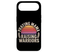 Carcasa para iPhone Air Praying Mama Raising Warriors Faith Maternidad Madre |-