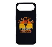 Carcasa para iPhone Air Prefiero Estar Cantando música vocalista Humor