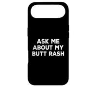 Carcasa para iPhone Air Pregúntame sobre mi Fiesta de Soltero vergonzosa erupción en el Trasero