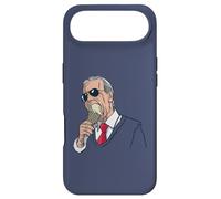 Carcasa para iPhone Air President Joe Biden Comer Helado Gafas de Sol Funny Meme
