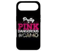Carcasa para iPhone Air Pretty In Rosados Peligroso En Camo - Chica De Caza