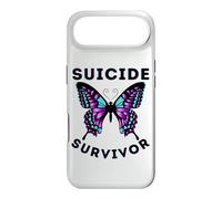 Carcasa para iPhone Air Prevención de concienciación sobre sobrevivientes del Suicidio Mariposa niño niña