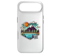 Carcasa para iPhone Air Priest Lake Idaho ID Nature Pixelated Logo Vacation Design