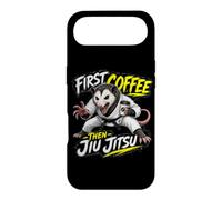 Carcasa para iPhone Air Primero Café, Luego Jiu-Jitsu: Café Y Lucha Cuerpo A Cuerpo