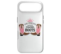 Carcasa para iPhone Air Princesa Cowgirl Botas Western Country Rodeo Girl
