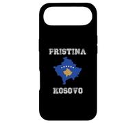 Carcasa para iPhone Air Pristina Kosovo Vintage Kosovo Bandera Mapa Diseño