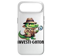 Carcasa para iPhone Air Private Investigator PI Funny Alligator Pun Detective Spy