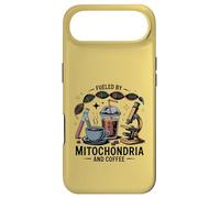 Carcasa para iPhone Air Profesor de Ciencias Divertido impulsado por la biología del café de Las mitocondrias