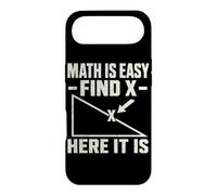 Carcasa para iPhone Air Profesor de Matemáticas Geometría Find X Aula Humor