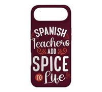 Carcasa para iPhone Air Profesores de español añaden Especias a la Vida Cita Lecciones de español