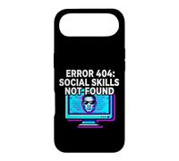 Carcasa para iPhone Air Programmer Introvert Error 404 Social Skills Not Found