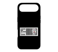 Carcasa para iPhone Air Programmer Leave Me Alone I Code Circuit Skull