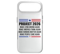 Carcasa para iPhone Air Project 2026 Sign Make Lying Wrong Again Make America Think