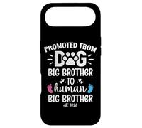 Carcasa para iPhone Air Promoted from Dog Big Brother to Human Brother EST. 2026 Bro