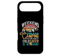 Carcasa para iPhone Air Pronóstico de Fin de Semana 100% Probabilidad Cerveza En Mi Mano Camping