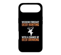Carcasa para iPhone Air Pronóstico de Fin de Semana Caza de Ciervos con Cerveza Bebiendo Ciervo