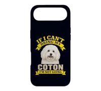 Carcasa para iPhone Air Propietario de Coton De Tulear Si No Puedo Traer A Mi Perro No Voy