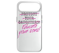 Carcasa para iPhone Air Protect Your Daughters Educate Your Sons Feminismo Mujeres