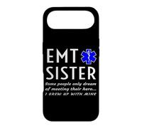 Carcasa para iPhone Air Proud EMT Sister Emergency Medical Technician Brother Frase