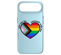 Carcasa para iPhone Air Proud LGBTQ Ally Rainbow Equality Heart Flag