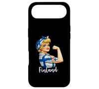 Carcasa para iPhone Air Proud Strong Finnish Girl Woman Girlfriend Finland Flag
