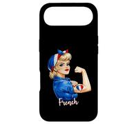 Carcasa para iPhone Air Proud Strong French Girl Woman Pride France Flag