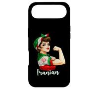 Carcasa para iPhone Air Proud Strong Iranian Girl Woman Girlfriend Iran Flag