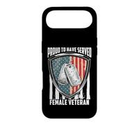 Carcasa para iPhone Air Proud To Have Served Female Veteran Day 4th of July