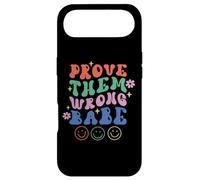 Carcasa para iPhone Air Prove Them Wrong Babe Retro Ondulado Texto Groovy