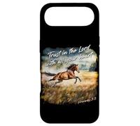 Carcasa para iPhone Air Proverbs 3:5 Trust in The Lord - Women Girls Horse Verse