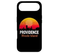 Carcasa para iPhone Air Providence Rhode Island Vintage Retro Sunset City State USA