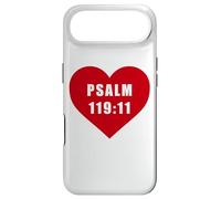 Carcasa para iPhone Air Psalm 119:11 - Thy Word Have I Hid in Mine Heart Reference