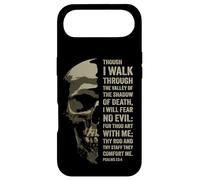 Carcasa para iPhone Air Psalms 23:4 Though I Walk Through The Valley Christian Verse