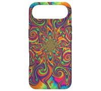 Carcasa para iPhone Air Psicodélico Tie Dye Remolino Arco Iris Trippy Hippie Boho
