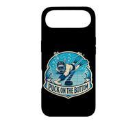 Carcasa para iPhone Air Puck ON The Bottom Hockey Subacuático Piscina Equipo
