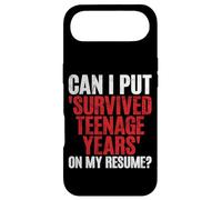 Carcasa para iPhone Air ¿Puedo Poner los años de adolescencia sobrevividos en mi currículum Adolescente