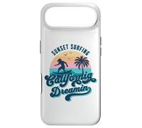 Carcasa para iPhone Air Puesta de Sol Surfing California Dreamin USA Surfista