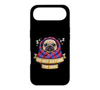 Carcasa para iPhone Air Pug Do Not Funny Disturb The Cute Snug Burrito Manta Perro