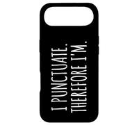 Carcasa para iPhone Air Puntuo por lo Tanto Soy - Humor gramatical