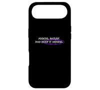 Carcasa para iPhone Air Purple Keep It Moving Purple Graphic