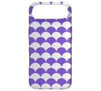 Carcasa para iPhone Air Purple White Bumpy Mountains Hills Geometric Hummock Pattern