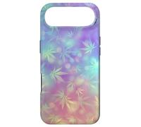 Carcasa para iPhone Air Púrpura Marihuana Hoja Fondo Gráfico