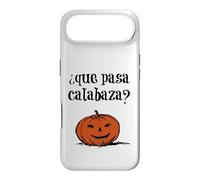 Carcasa para iPhone Air Que Pasa Calabaza What's Up Pumpkin Funny Halloween Spanish