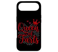 Carcasa para iPhone Air Queen of Farts Funny Playing Card Humor para Adultos Squad