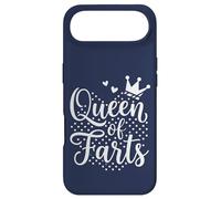 Carcasa para iPhone Air Queen of Farts Funny Playing Card Humor para Adultos Squad