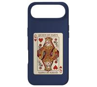 Carcasa para iPhone Air Queen of Farts Funny Playing Card Humor para Adultos Squad
