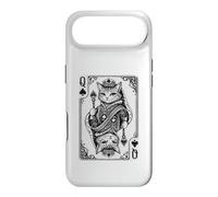Carcasa para iPhone Air Queen of Spades Royal Cat Vintage - Juego de Cartas