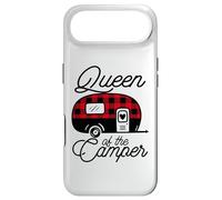 Carcasa para iPhone Air Queen of The Camper Buffalo Mujer Camper Camping Traveler