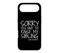 Carcasa para iPhone Air Querida mamá, lo Siento por Haber Criado a mis Hermanos tu Favorito